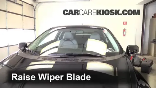 2011 Honda CR-Z EX 1.5L 4 Cyl. Escobillas de limpiaparabrisas delantero Cambiar escobillas de limpiaparabrisas